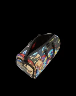 SLICED AND DICED CAMO DUFFLE