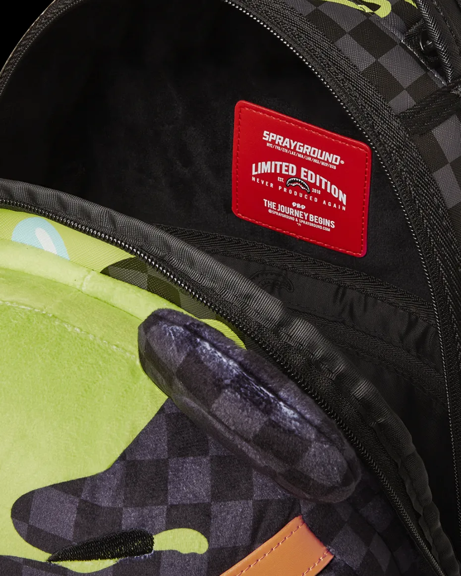 SLIME DIME MONEYBEAR TEDDYBEAR ON BACKPACK