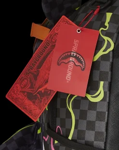 SLIME DIME MONEYBEAR TEDDYBEAR ON BACKPACK