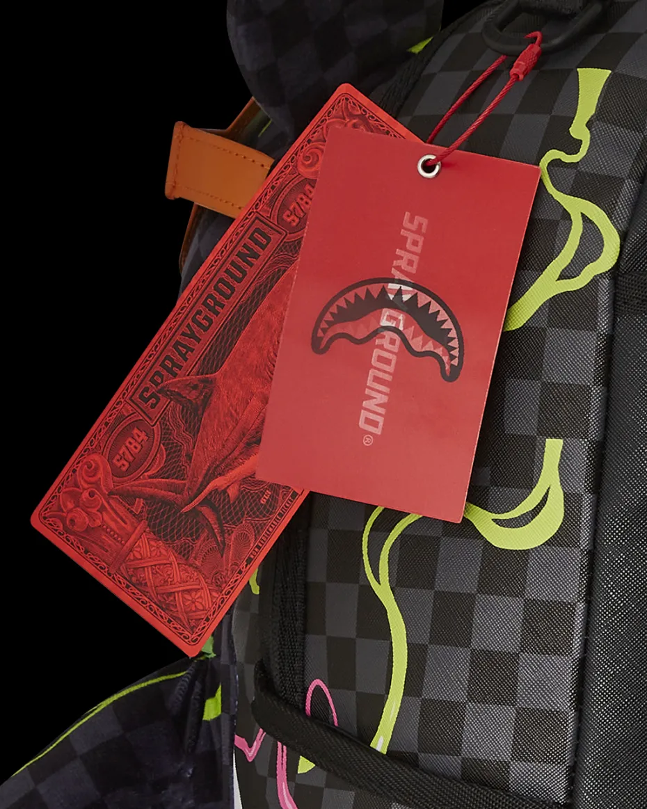 SLIME DIME MONEYBEAR TEDDYBEAR ON BACKPACK