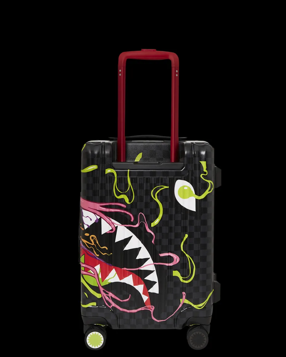 SLIME DIME SHARKNAUTICS HARDSHELL CARRY-ON LUGGAGE