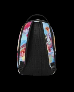 SMALL BACKPACK: PINK PANTHER ART CLASS