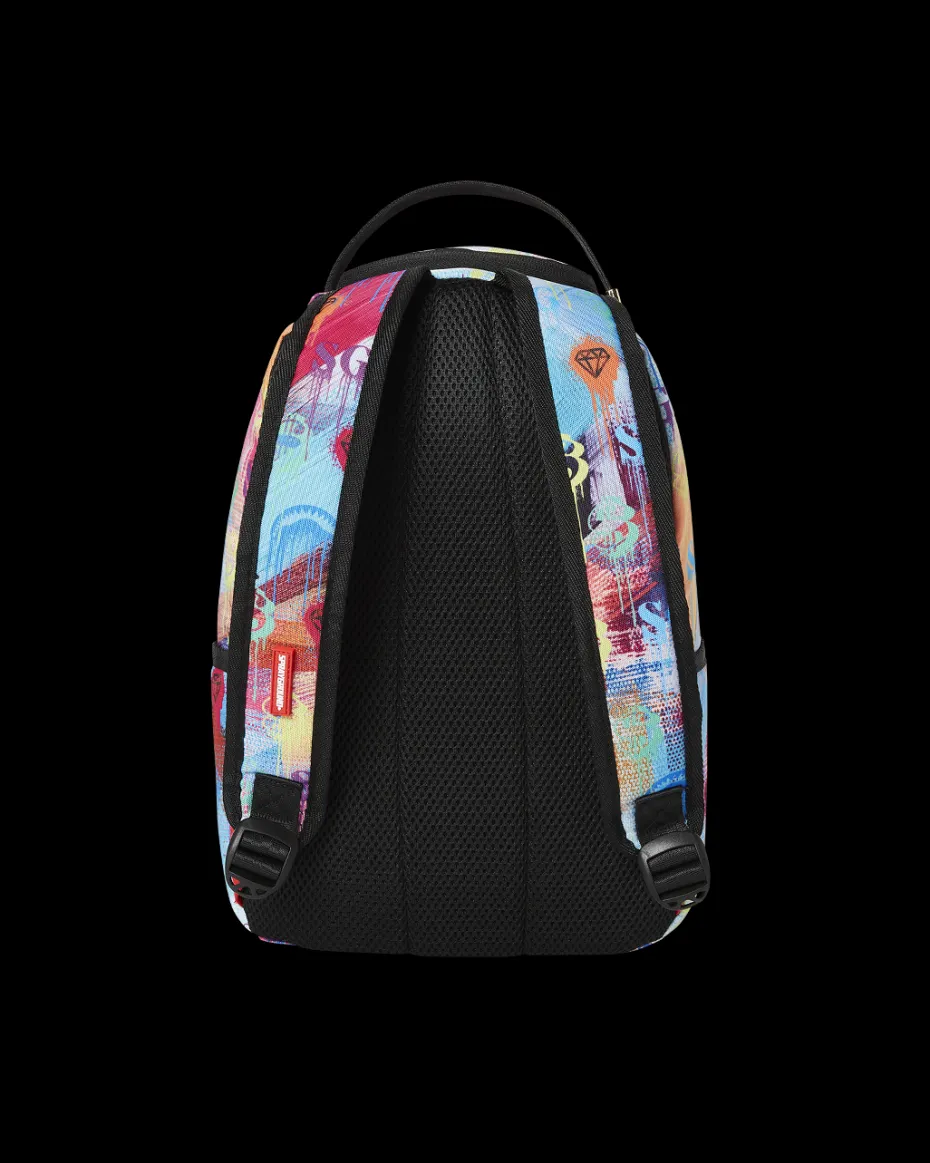 SMALL BACKPACK: PINK PANTHER ART CLASS