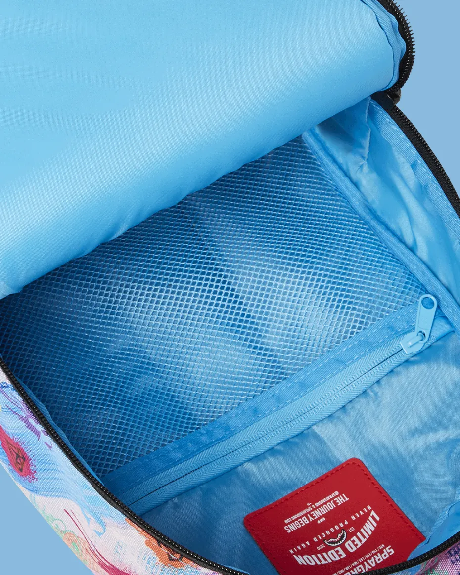 SMALL BACKPACK: PINK PANTHER ART CLASS