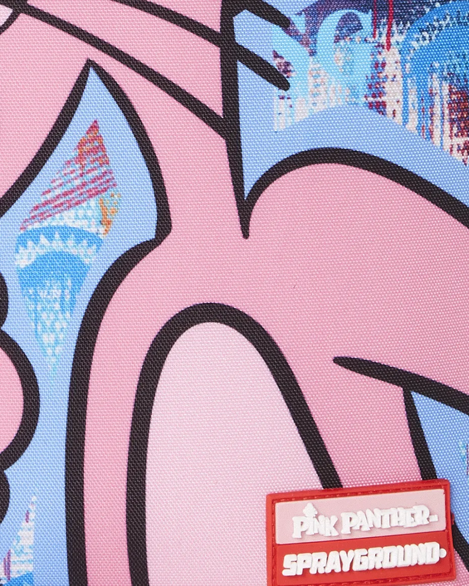SMALL BACKPACK: PINK PANTHER ART CLASS