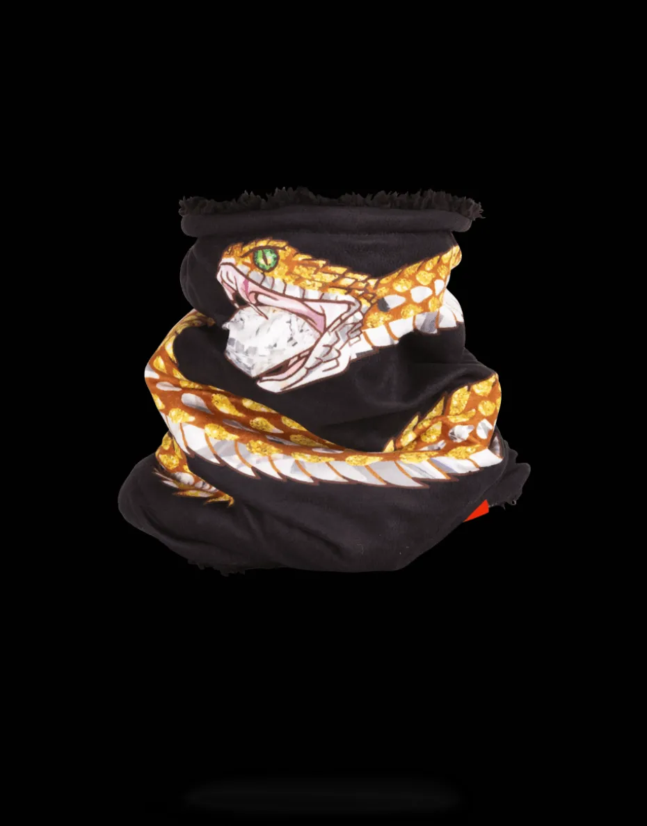 SNAKE JEWELS NECK WARMER