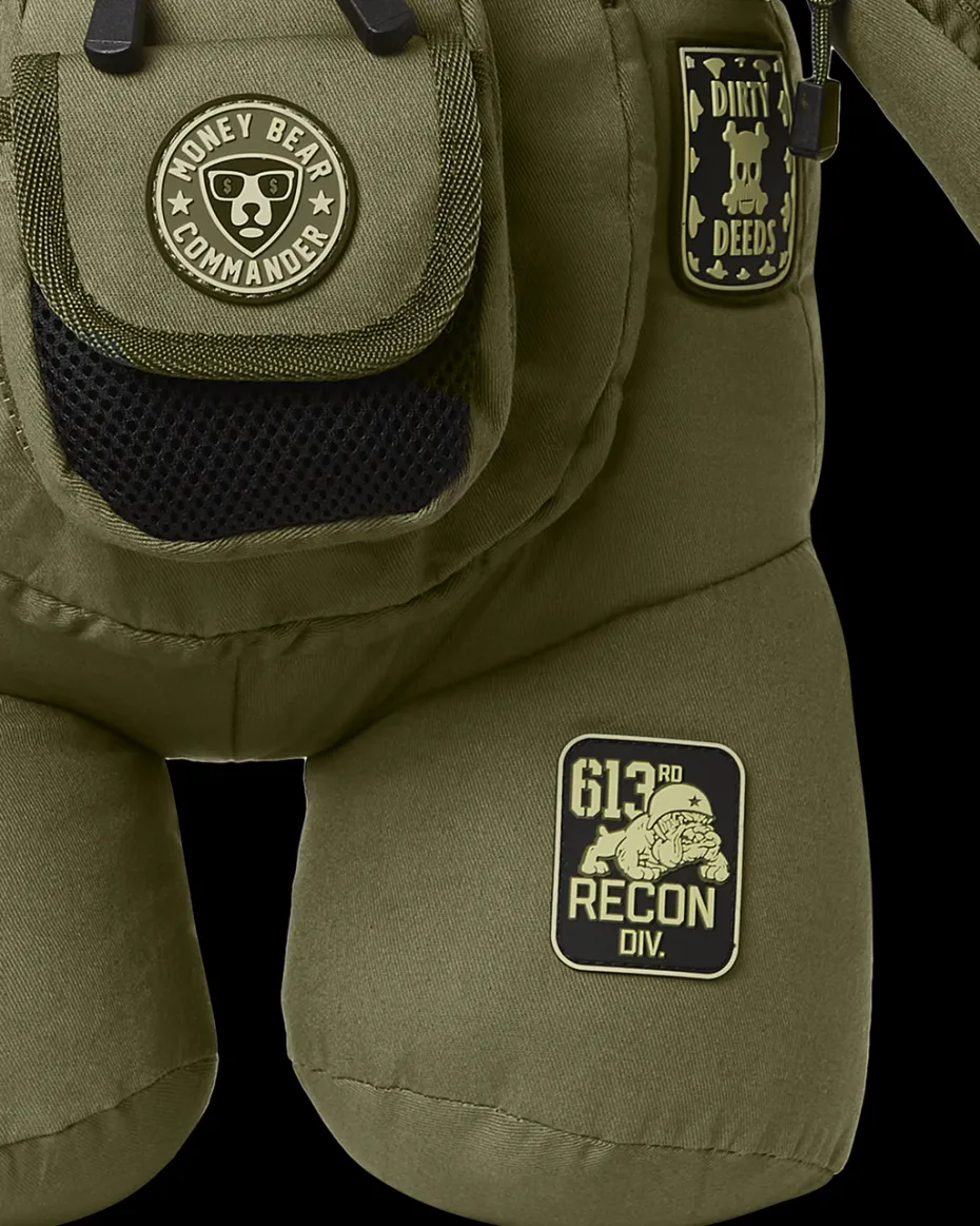 SPECIAL OPS FULL THROTTLE MONEYBEAR TEDDYBEAR BACKPACK