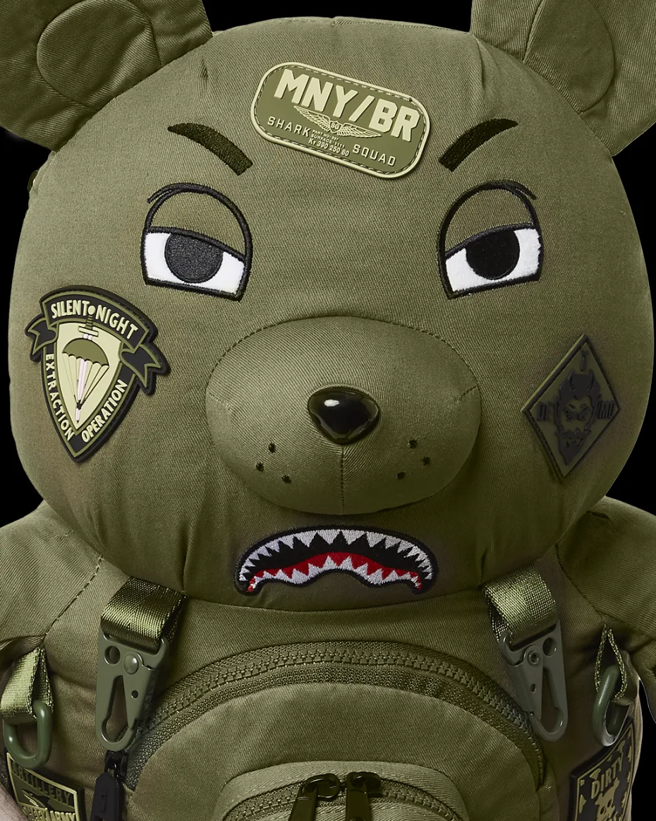 SPECIAL OPS FULL THROTTLE MONEYBEAR TEDDYBEAR BACKPACK