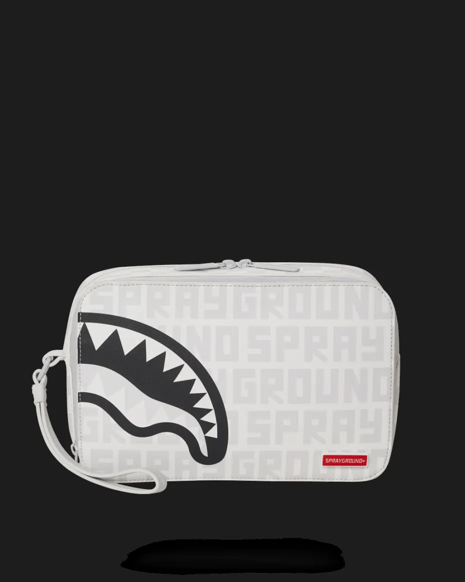 SPLIT THE CHECK (PEARL) TOILETRY BAG