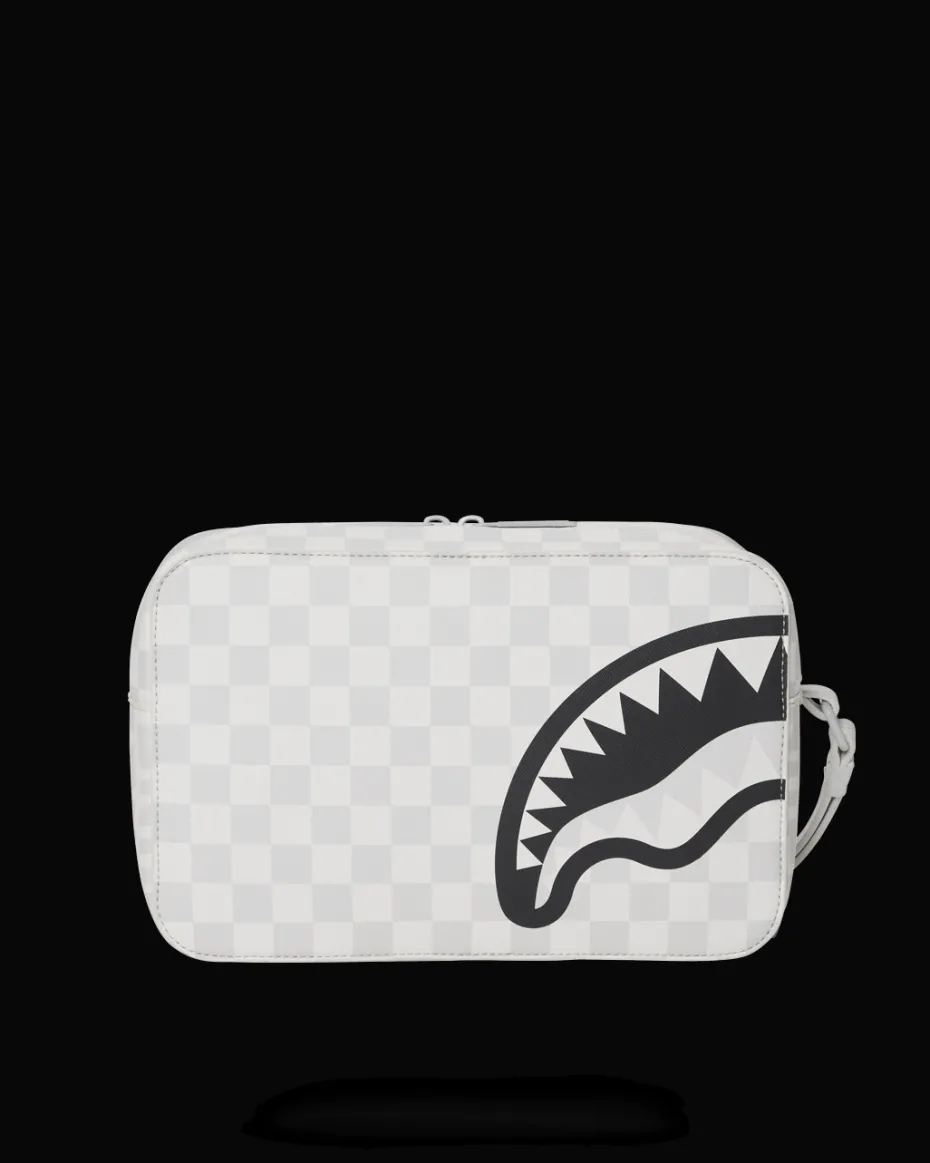 SPLIT THE CHECK (PEARL) TOILETRY BAG