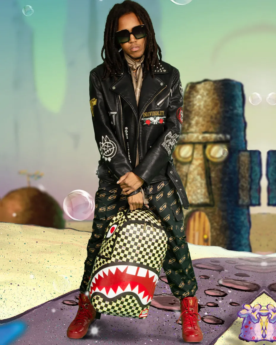 SPONGEBOB CHECKERED BACKPACK (DLXR)