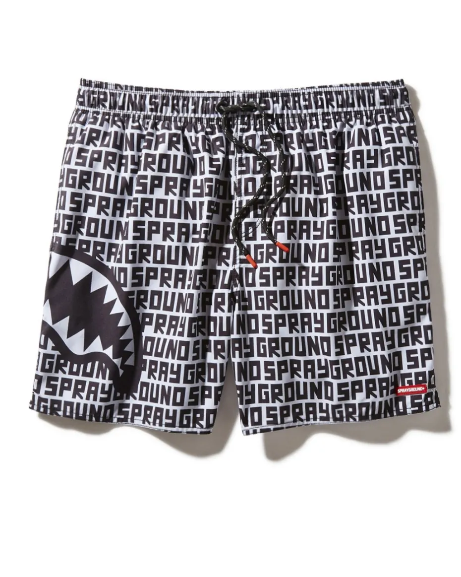 SPRAYGROUND INFINITI SHOTO SWIM TRUNKS