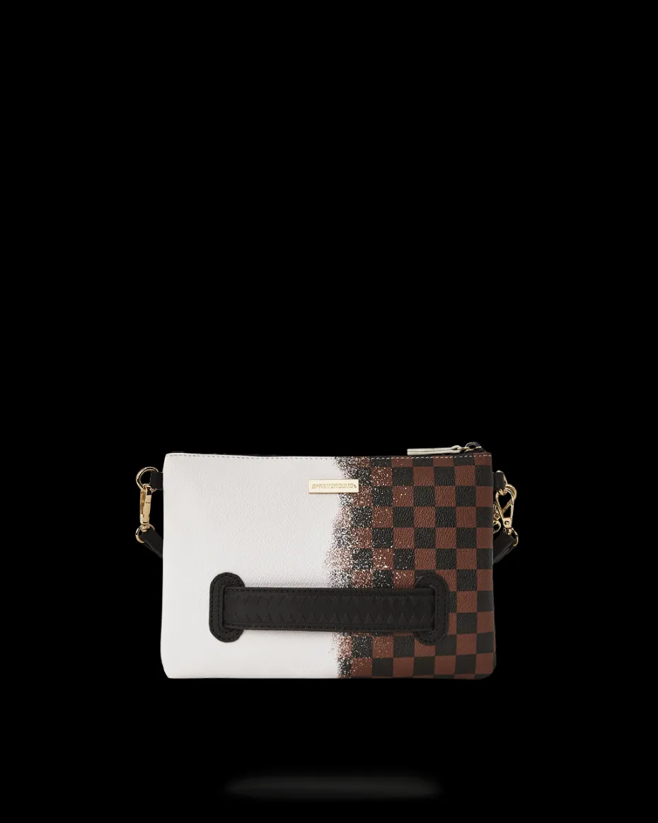 SPRAYSHARKS WORLDWIDE CROSSOVER CLUTCH W/ SHOULDER STRAP