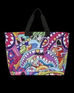 STEADY TRIPPIN BEACH TOTE