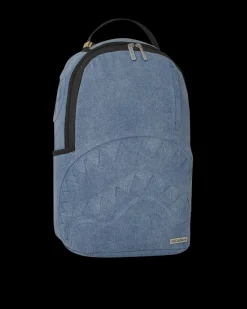 STONE WASH 3D SHARK BACKPACK