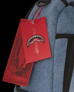 STONE WASH 3D SHARK BACKPACK