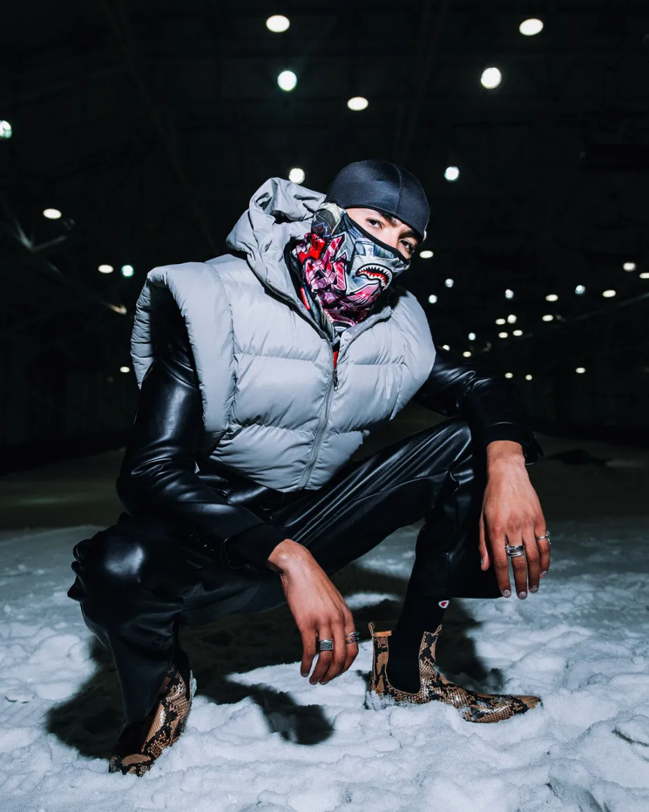 $TASHED SKI MASK