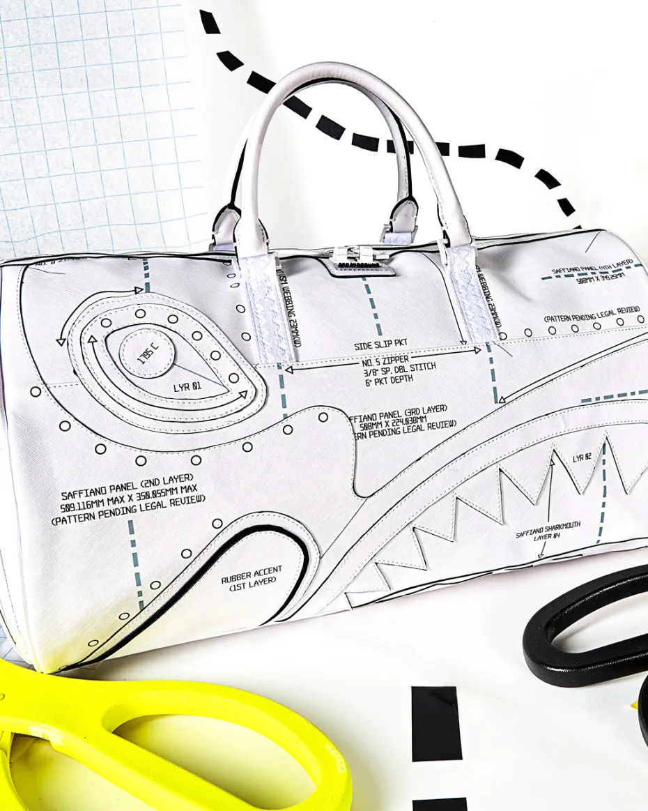 TECHNICAL CUT & SHARK DUFFLE