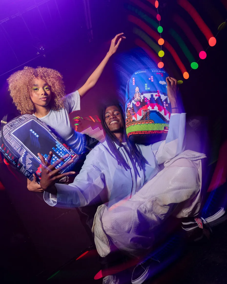 TETRIS SHARK STACKER DLXSR BACKPACK