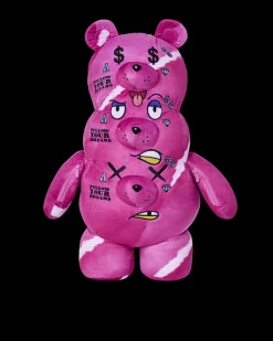 THE 3 HEADED BEAR PLUSH TEDDYBEAR BACKPACK