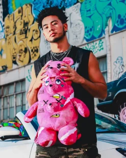 THE 3 HEADED BEAR PLUSH TEDDYBEAR BACKPACK