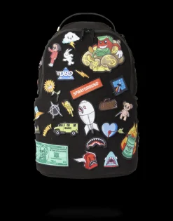 THE 32 REMOVABLE PATCHES VELCRO BACKPACK