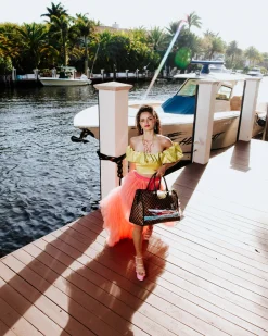 THE 305 SPEEDBOAT GETAWAY PYRAMID DUFFLE
