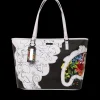THE FLORAL CUT TOTE