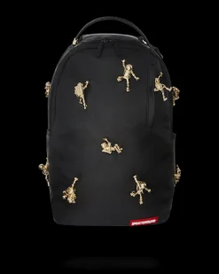 THE LOST IN SPACE BACKPACK (10 3D GOLD METAL ASTRONAUTS)