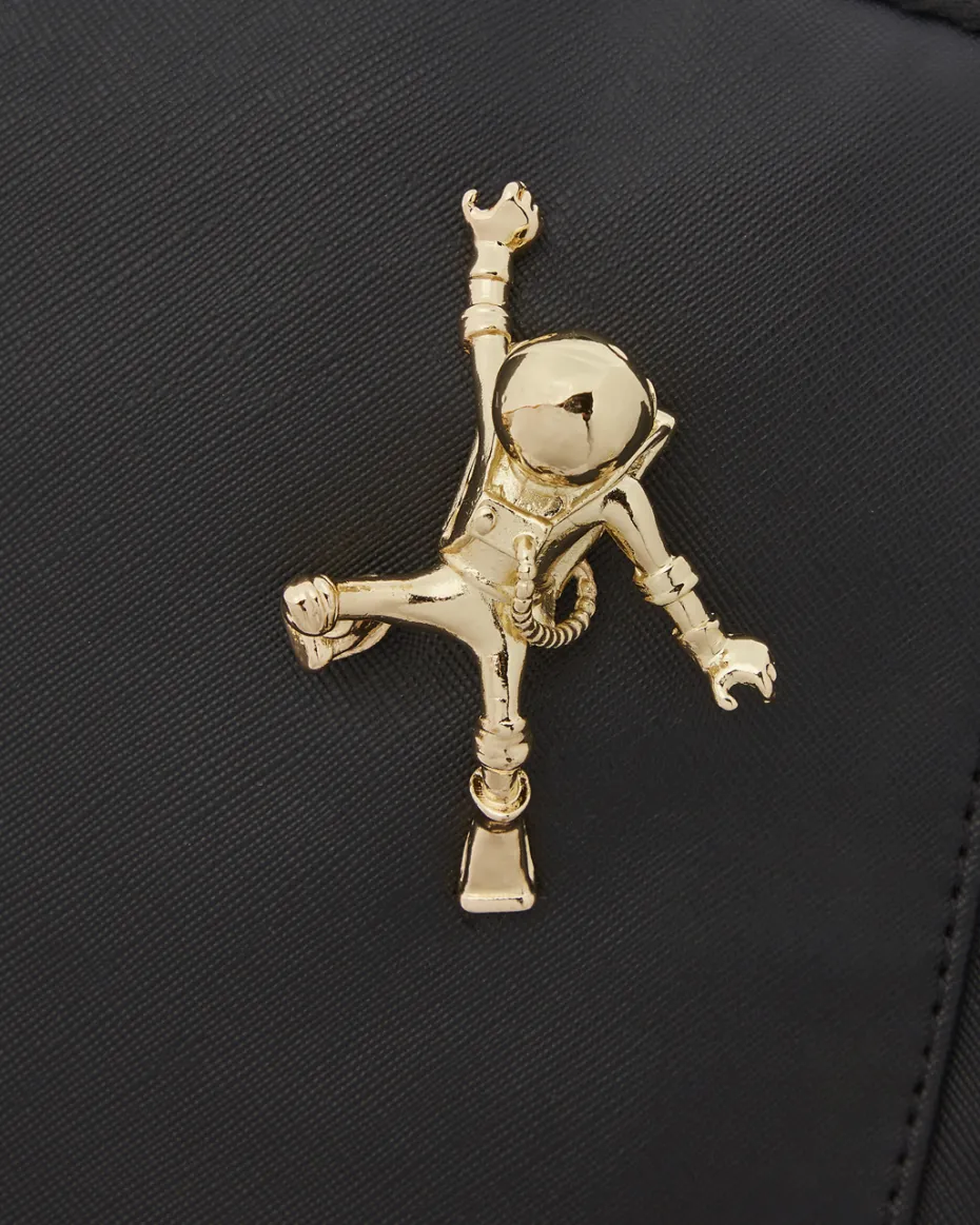 THE LOST IN SPACE BACKPACK (10 3D GOLD METAL ASTRONAUTS)