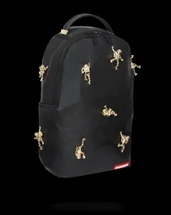 THE LOST IN SPACE BACKPACK (10 3D GOLD METAL ASTRONAUTS)