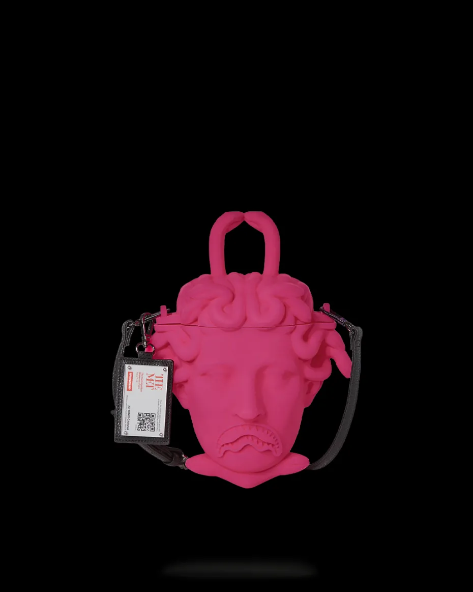THE MET CANOVA MEDUSA HANDBAG (PINK)