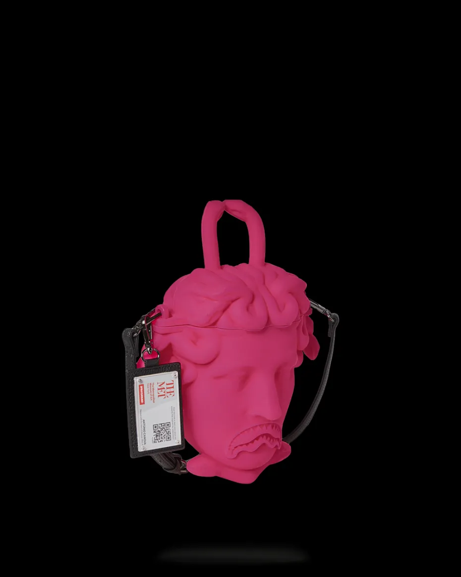 THE MET CANOVA MEDUSA HANDBAG (PINK)