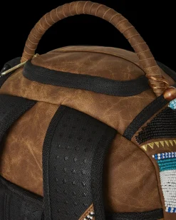 THE MET KUBA KINGDOM HEADDRESS BACKPACK