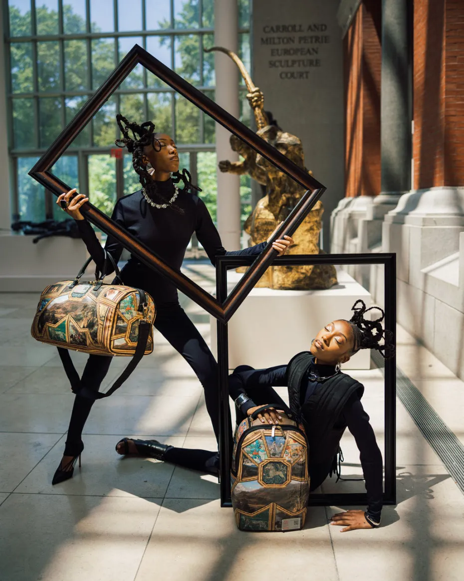 THE MET MASTERPIECES DUFFLE