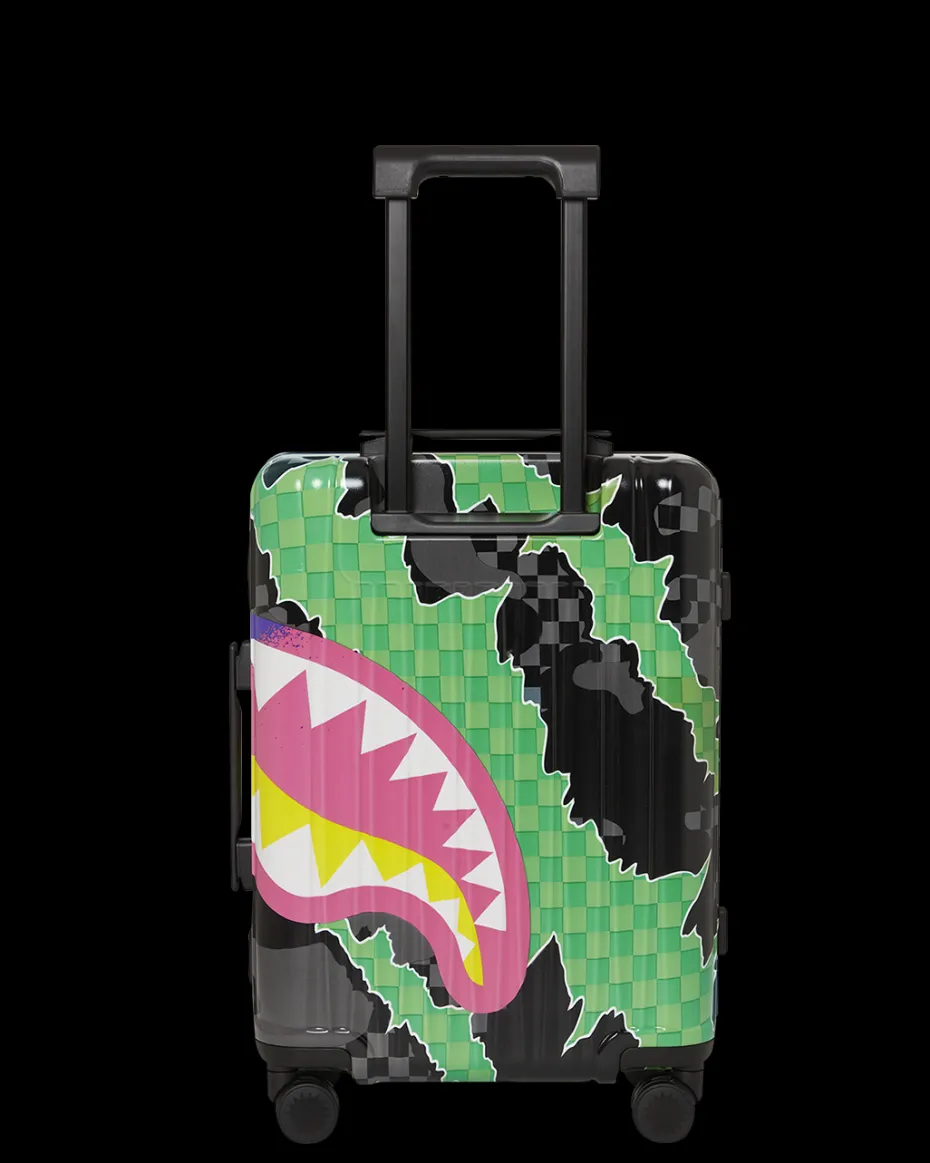 THE WILD ONE SHARKNAUTICS HARDSHELL CARRY-ON LUGGAGE