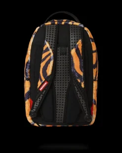 TIGER COZY VELOUR FUR BACKPACK