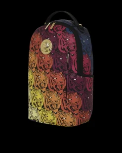TIGER ROAR GOLD PLATED BACKPACK