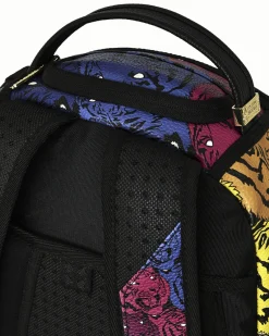 TIGER ROAR GOLD PLATED BACKPACK