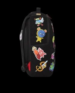 TRANCE PARTY PATCHES BACKPACK (23 VELCRO REMOVABLE PATCHES)