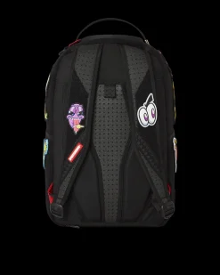 TRANCE PARTY PATCHES BACKPACK (23 VELCRO REMOVABLE PATCHES)