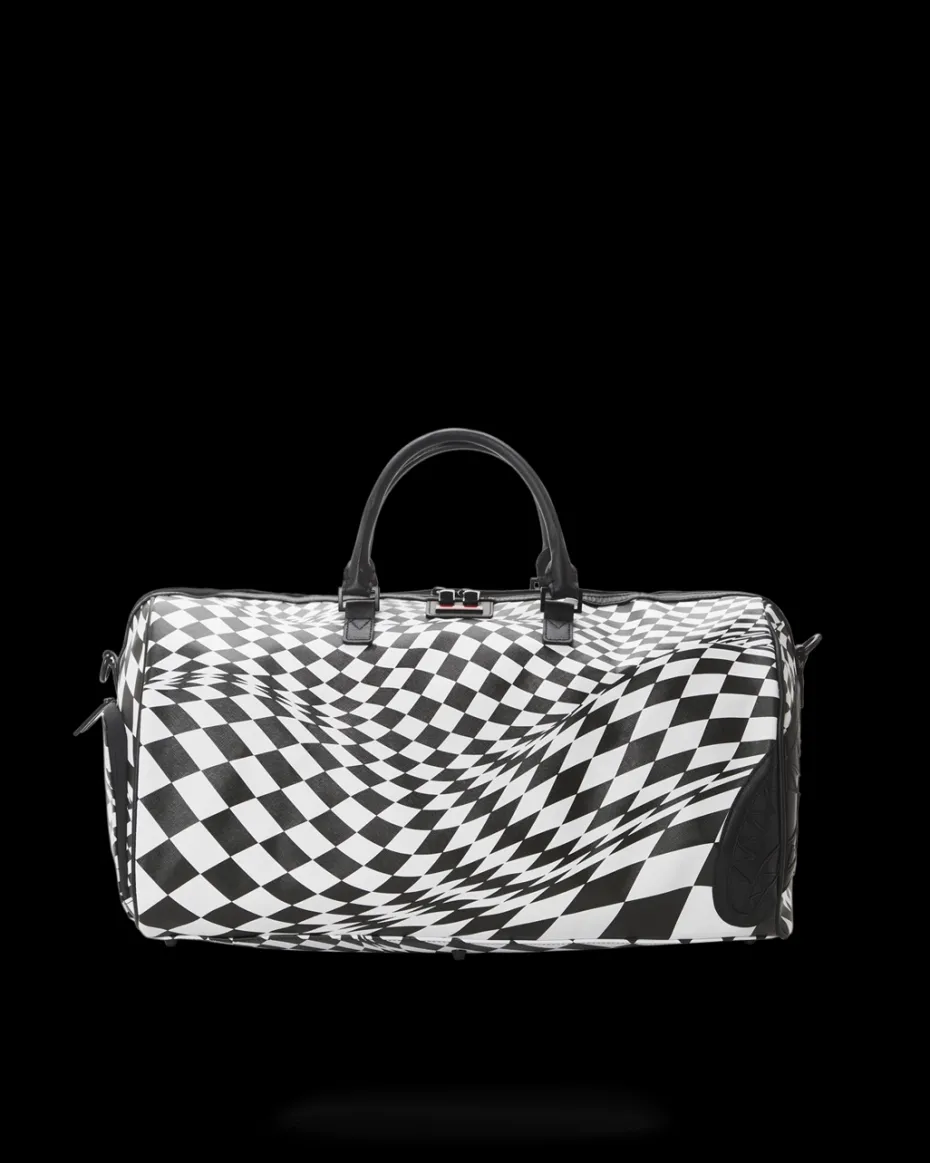 TRIPPY CHECK DUFFLE