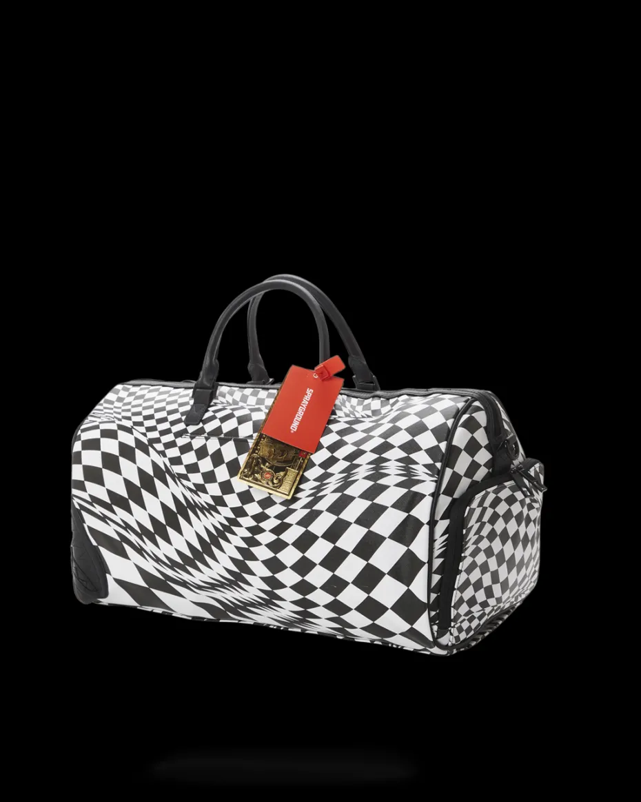TRIPPY CHECK DUFFLE