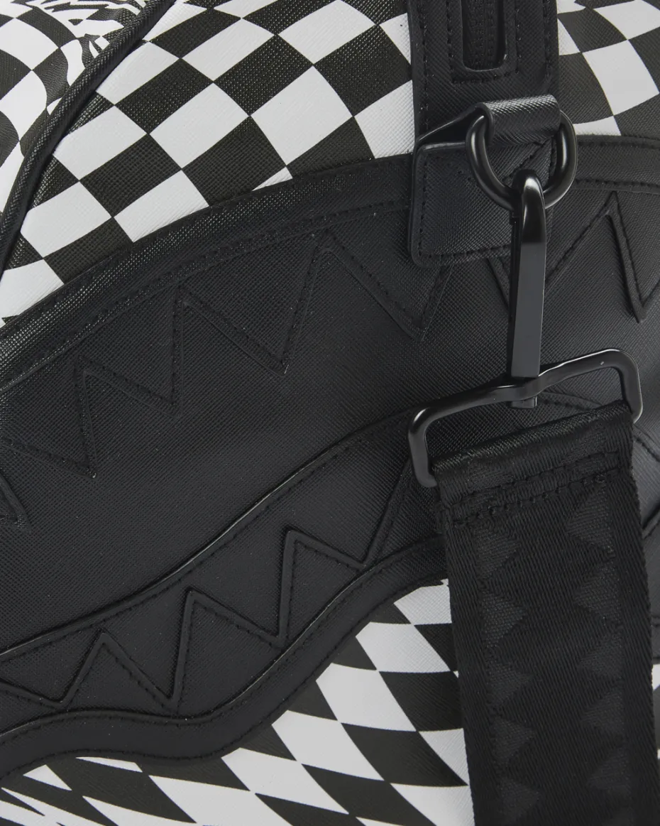 TRIPPY CHECK DUFFLE