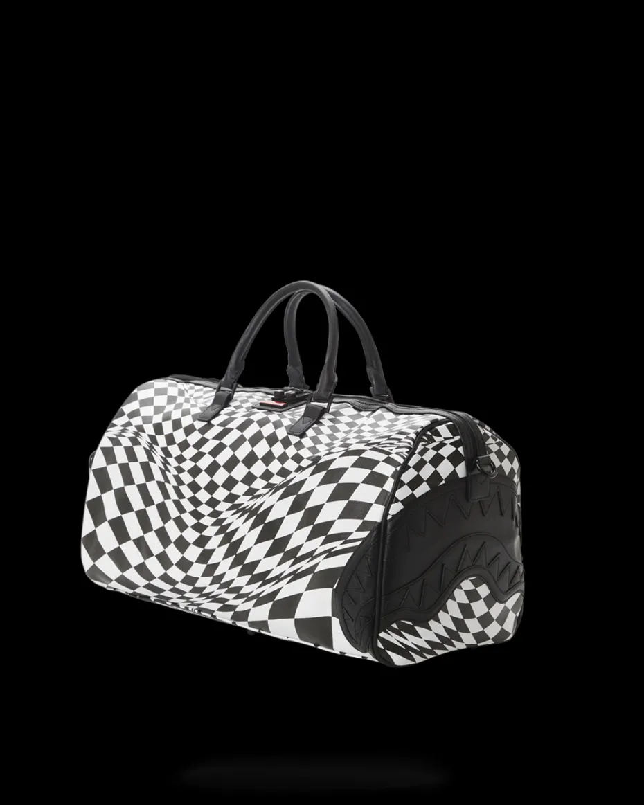 TRIPPY CHECK DUFFLE