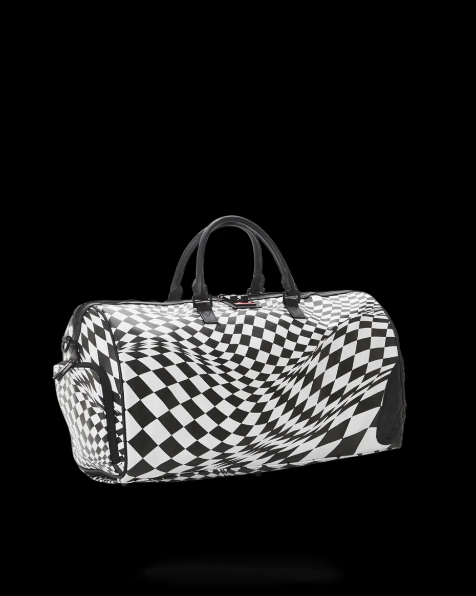 TRIPPY CHECK DUFFLE