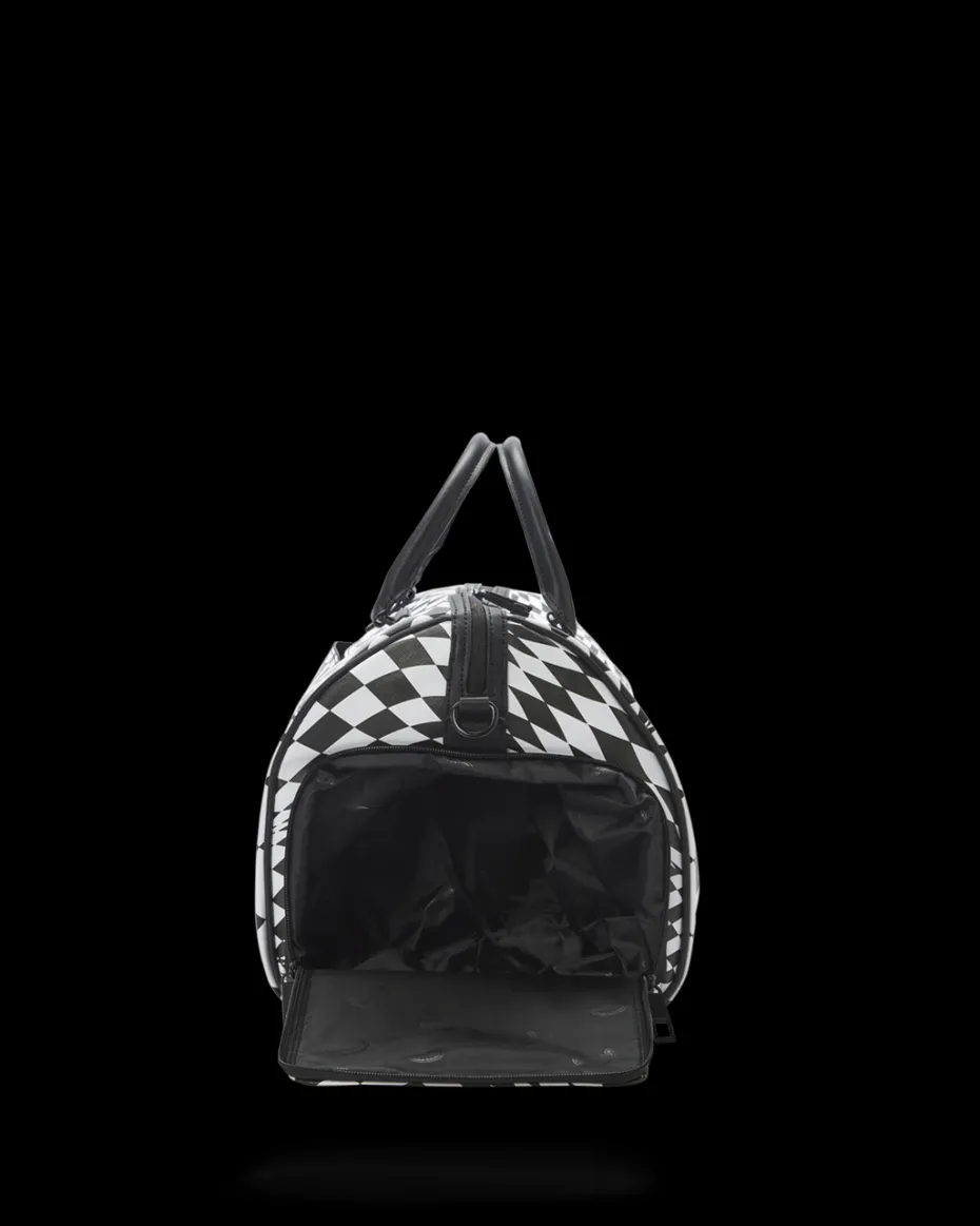 TRIPPY CHECK DUFFLE