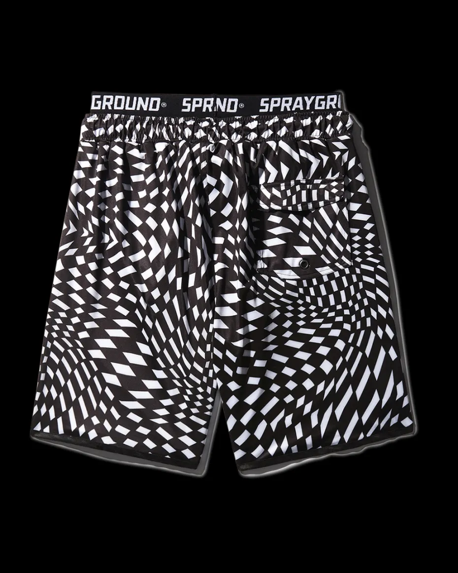 TRIPPY CORTO SWIM TRUNKS