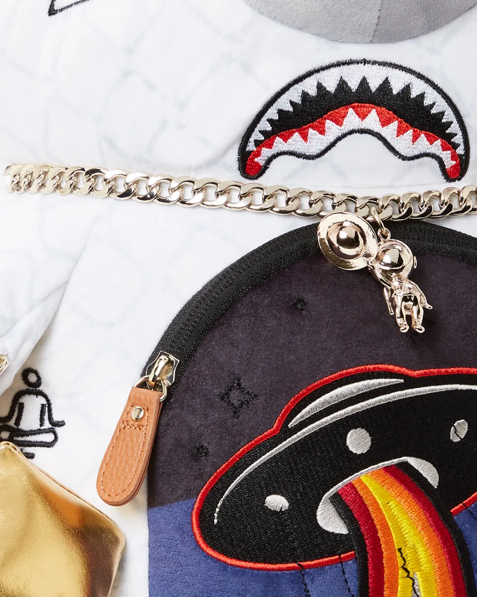 UFO SPACED OUT MONEYBEAR TEDDYBEAR BACKPACK