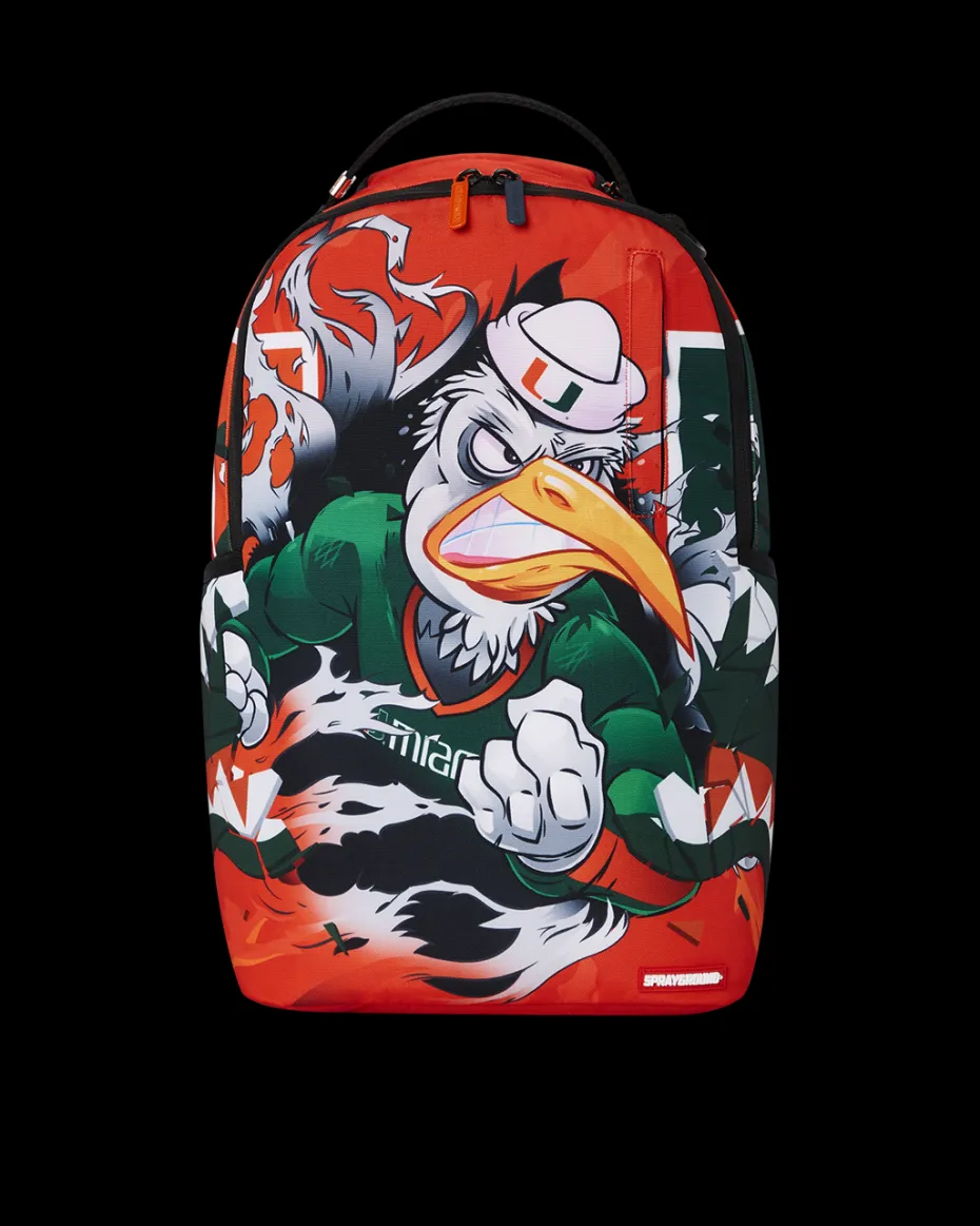 UNIVERSITY OF MIAMI CLAP BACK DLXSR BACKPACK